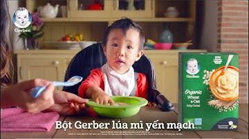 BỘT GERBER ORGANIC LÚA MÌ YẾN MẠCH - KHÔNG CHỈ ORGANIC, ĐÓ LÀ GERBER ORGANIC