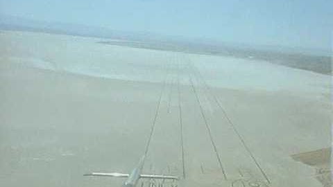 HL-10 Cockpit View of Approach and Landing at Edwards AFB