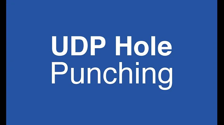 UDP Hole Punching Simplified - How does bit-torrent work