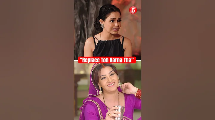 Shubhangi Atre reveals why she REPLACED Shilpa Shinde as Angoori in Bhabhiji Ghar Par Hain #shorts