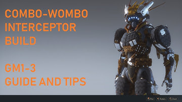 GM3 Combo Interceptor Build.Guide and Tips.[Anthem]v1.04[Patched as of 1.10]