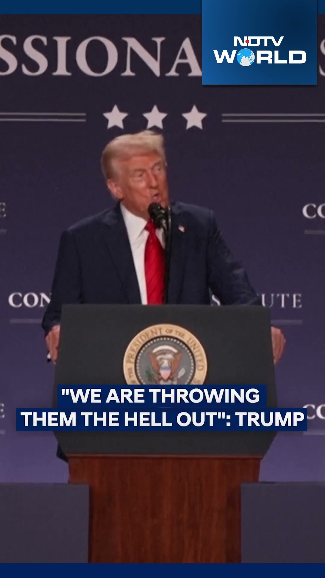 Donald Trump Pushes Border Crackdown At House Republican Retreat