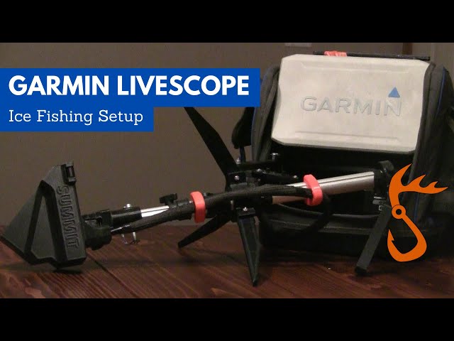 LiveScope Ice Fishing Setup(Garmin93svPlus+LiveScope, Summit