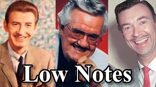 Old Low Note Compilation | JD Sumner, London Parris, Thurl Ravenscroft