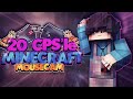 +20 CPS ÜSTÜNDE MINECRAFT OYNAMAK ! (MOUSECAM) - minecraft