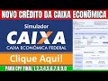 CAIXA ECONÔMICA SOLTA COMUNICADO GERAL E LIBERA NOVO CRÉDITO PARA QUEM TEM CPF 0,1,2,3,4,5,6,7,8,9