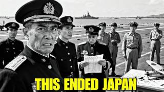 What Japanese Admirals Said When America Destroyed Japan’s Core Fleet