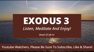 Exodus 3 Complete Bible Chapter Read With Soft Music screenshot 4