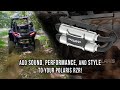 MBRP&#39;s Performance Series Slip-On Exhaust for the Polaris Rzr