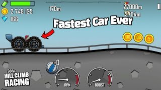Hill Climb Racing Fastest Vehicle Ever