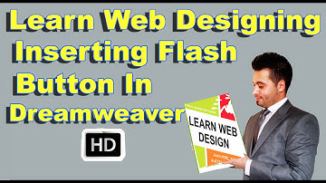 Learn Web Designing HD | Inserting Flash Button In Dreamweaver HD | - Comprint Multimedia