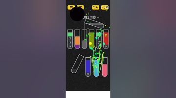 water sort puzzle (level 1110)