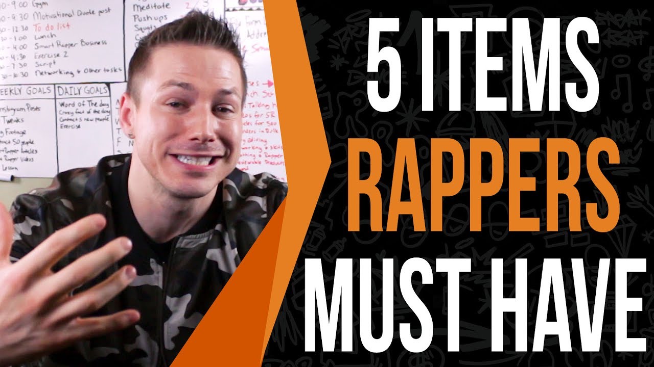 Things Rappers Need Top 5 Items Most Rappers Don't Realize They REALLY Need - YouTube