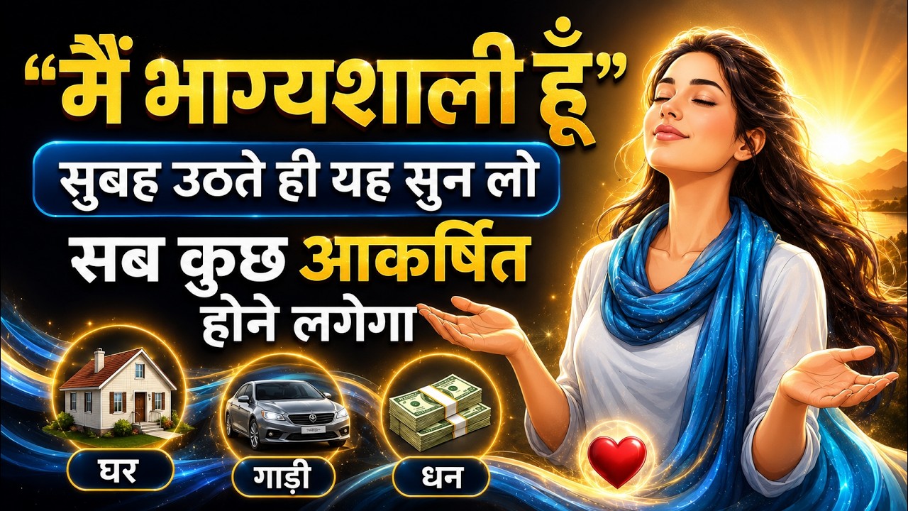 Empower Your Subconscious Mind | 'I Am Lucky' Powerful Morning Affirmation