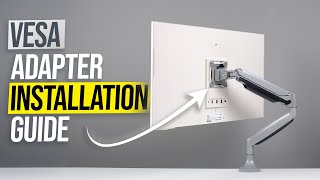 How to Install CREAT3D VESA Adapter on Samsung Smart Monitor M80C, M80D Monitors