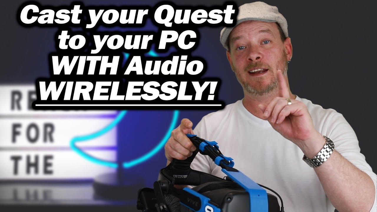 Cast Oculus Quest to PC WITH Audio WIRELESSLY!!! - YouTube