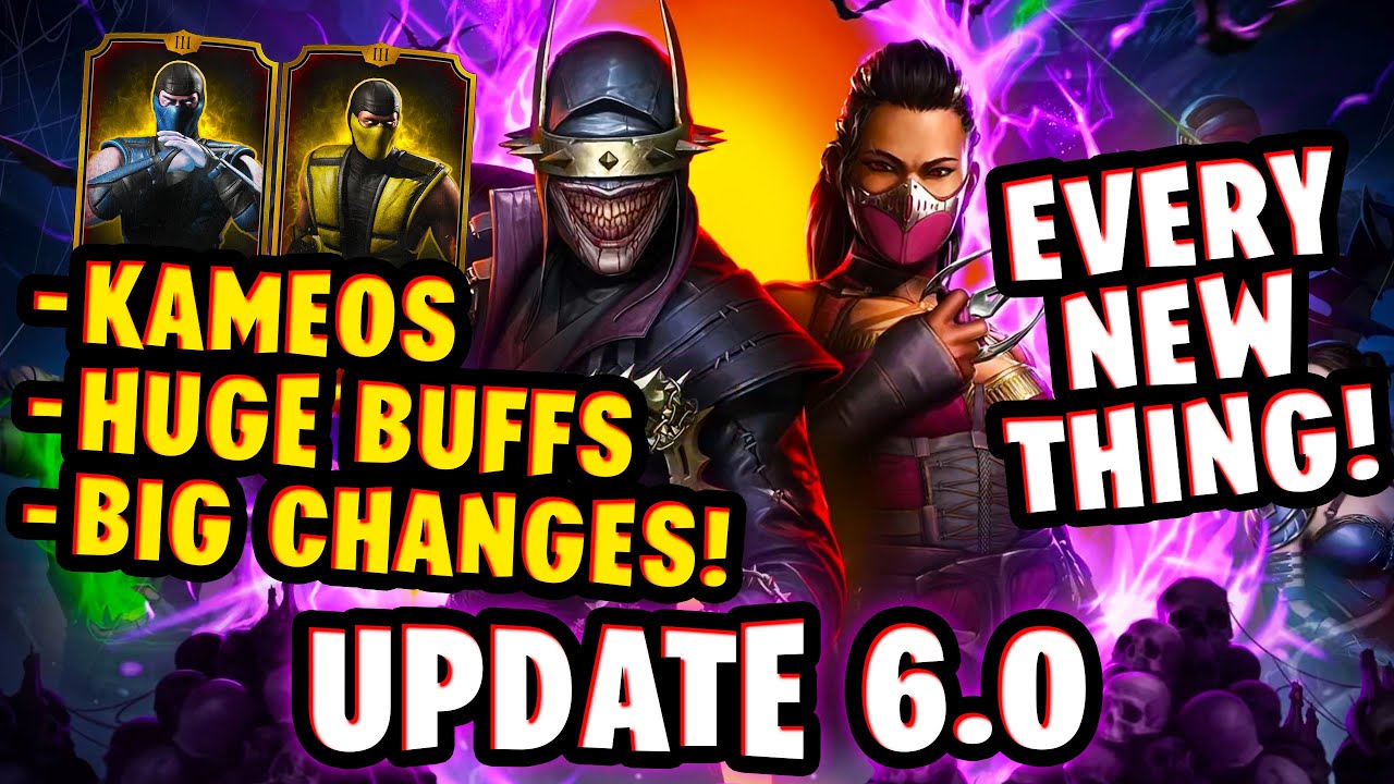 MK Mobile UPDATE 6.0 REVEALED. Everything About THE BIGGEST UPDATE EVER! My Concern With Cameos...