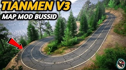 DOWNLOAD! 🔥 New TIANMEN Mountain V3 Map Mod For Bus Simulator Indonesia।Bussid Mod Map 4.3.3