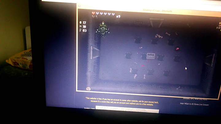 Binding of Isaac: Afterbirth - Double quad shot Brimstone