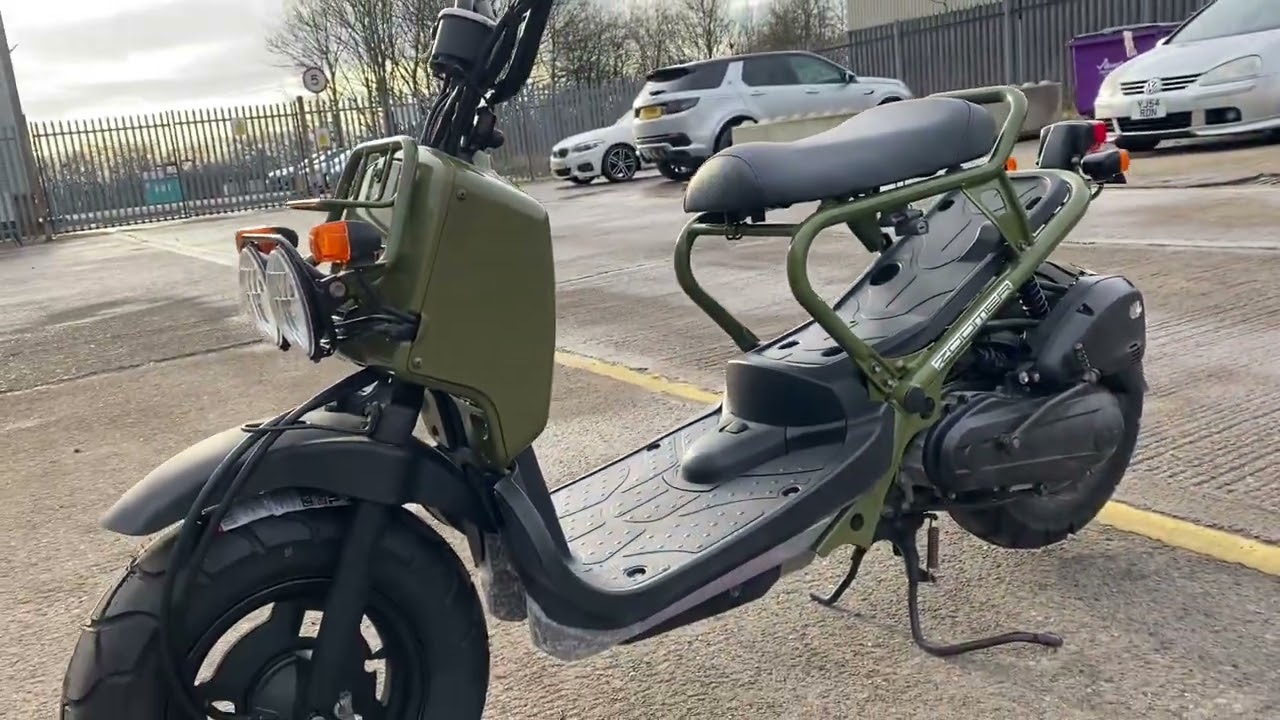 2004 Honda Zoomer 50 ref 4628 - YouTube