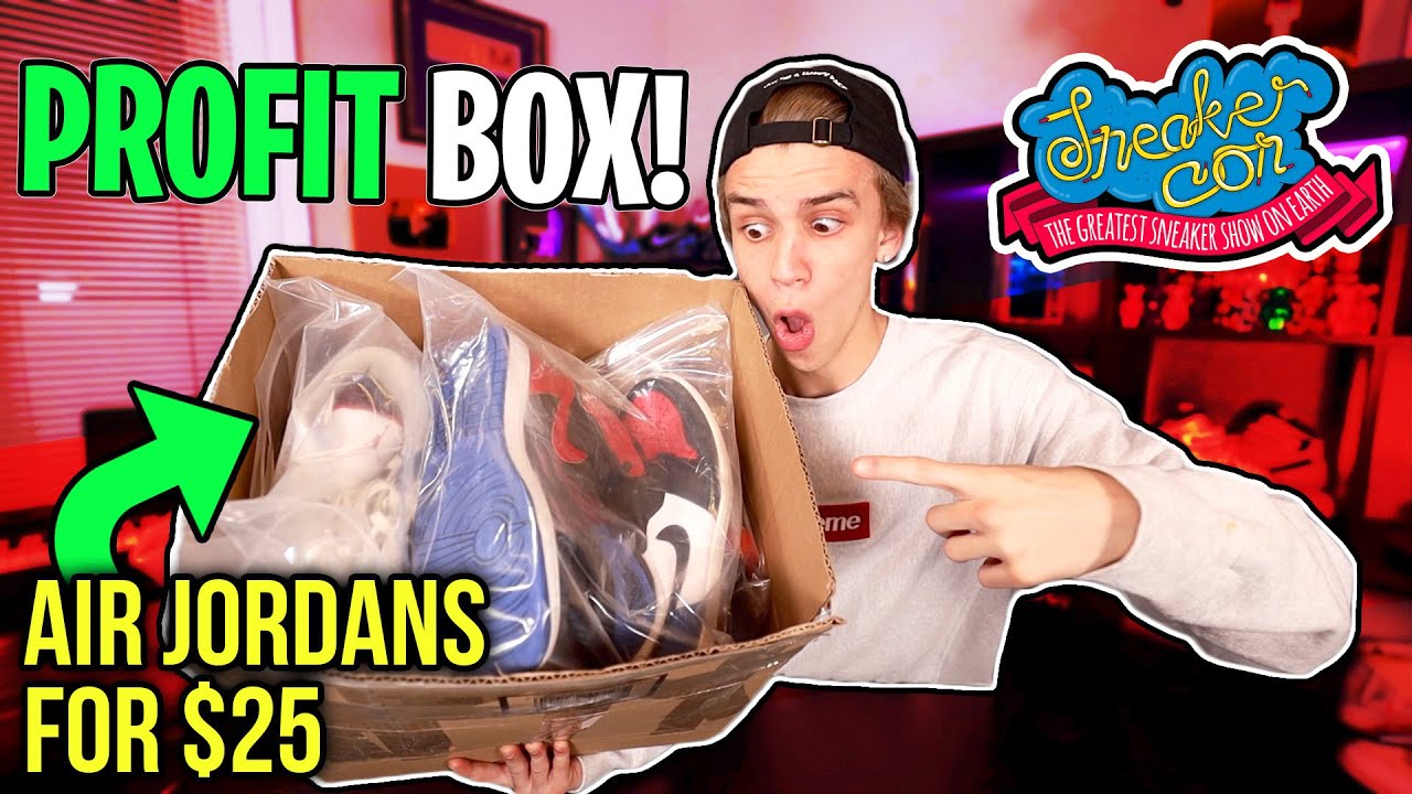 INSANE PROFIT MYSTERY BOX FROM SNEAKERCON!! *Trash to Treasure* $155 to $500 - (HOW TO MAKE MONEY)