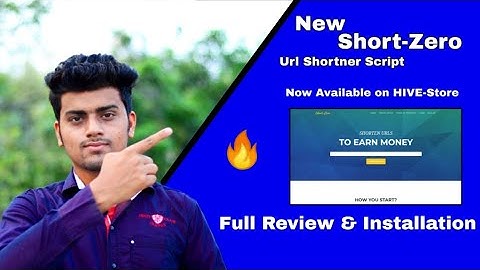 New Short-Zero Url Shortner Script | Installation & Review