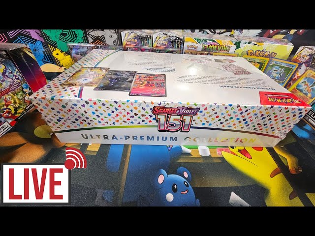 🔴 LIVE POKÉMON TCG, 151 CHEGOU!!