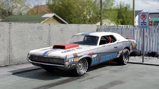 Slideshow of a built up AMT 1969 Ford Cougar 1/25 scale model kit