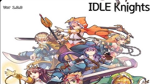 Idle Knights mobile gameplay