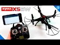 SYMA X5SW con FPV | El dron espía más barato