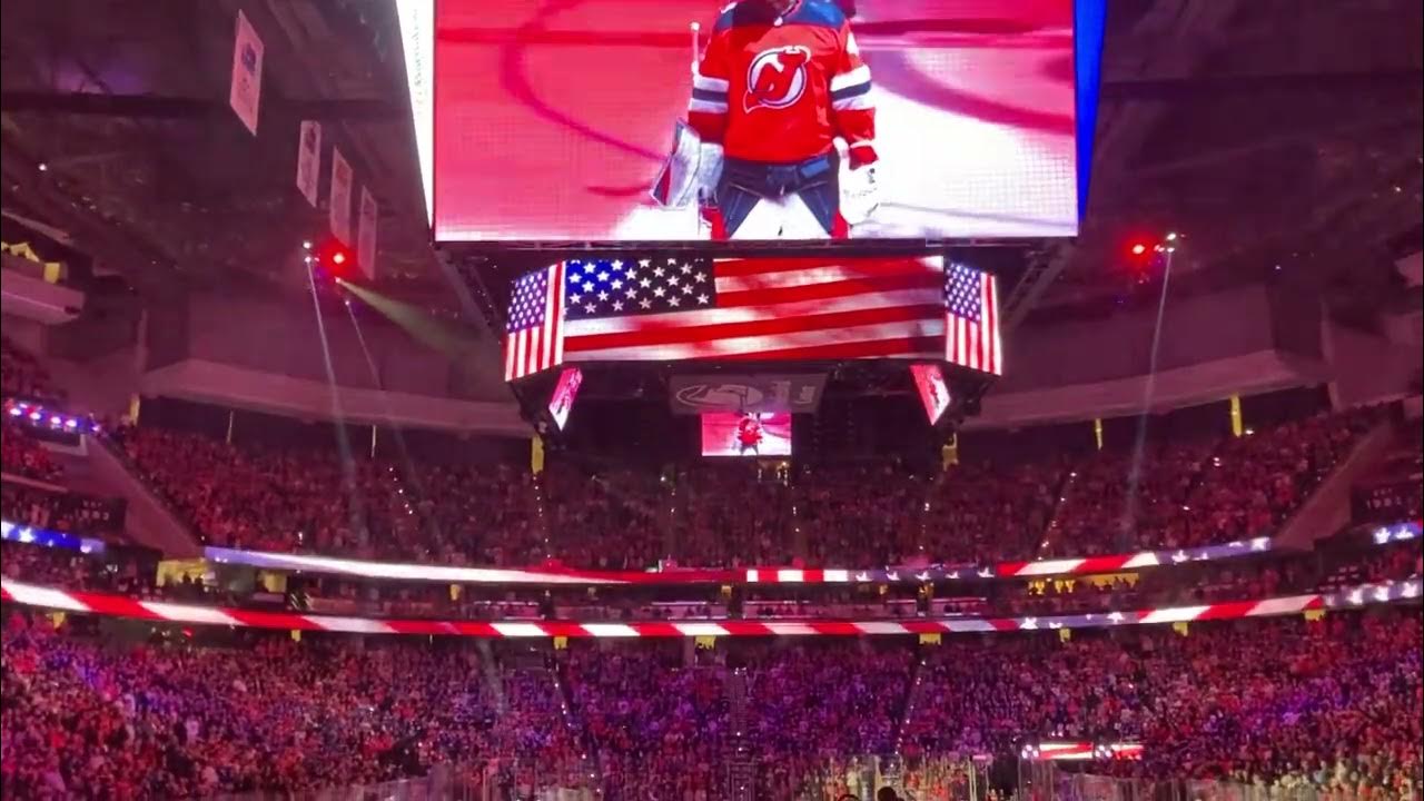 National Anthem Game 5 Rangers Devils YouTube