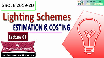 Lec01 | Estimation and Costing | Lighting Scheme | SSC JE | Learn through MCQs with EdUp | #staysafe