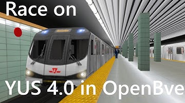 Race on YUS 4.0 in OpenBve