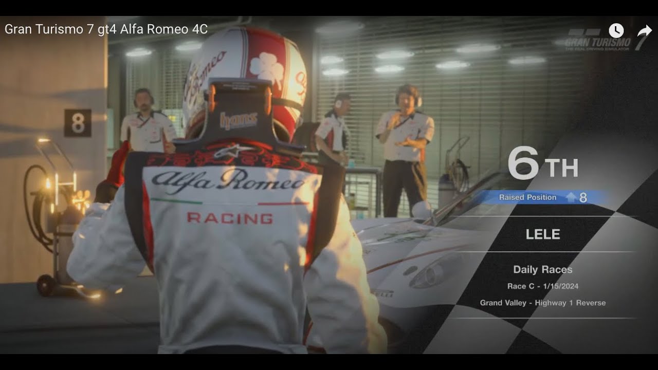 Gran Turismo 7 gt4 Alfa Romeo 4C - YouTube