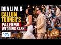 Dua Lipa & Callum Turner Kick Off Palermo Wedding Festivities | Donatella Versace | N18G | CNBC TV18