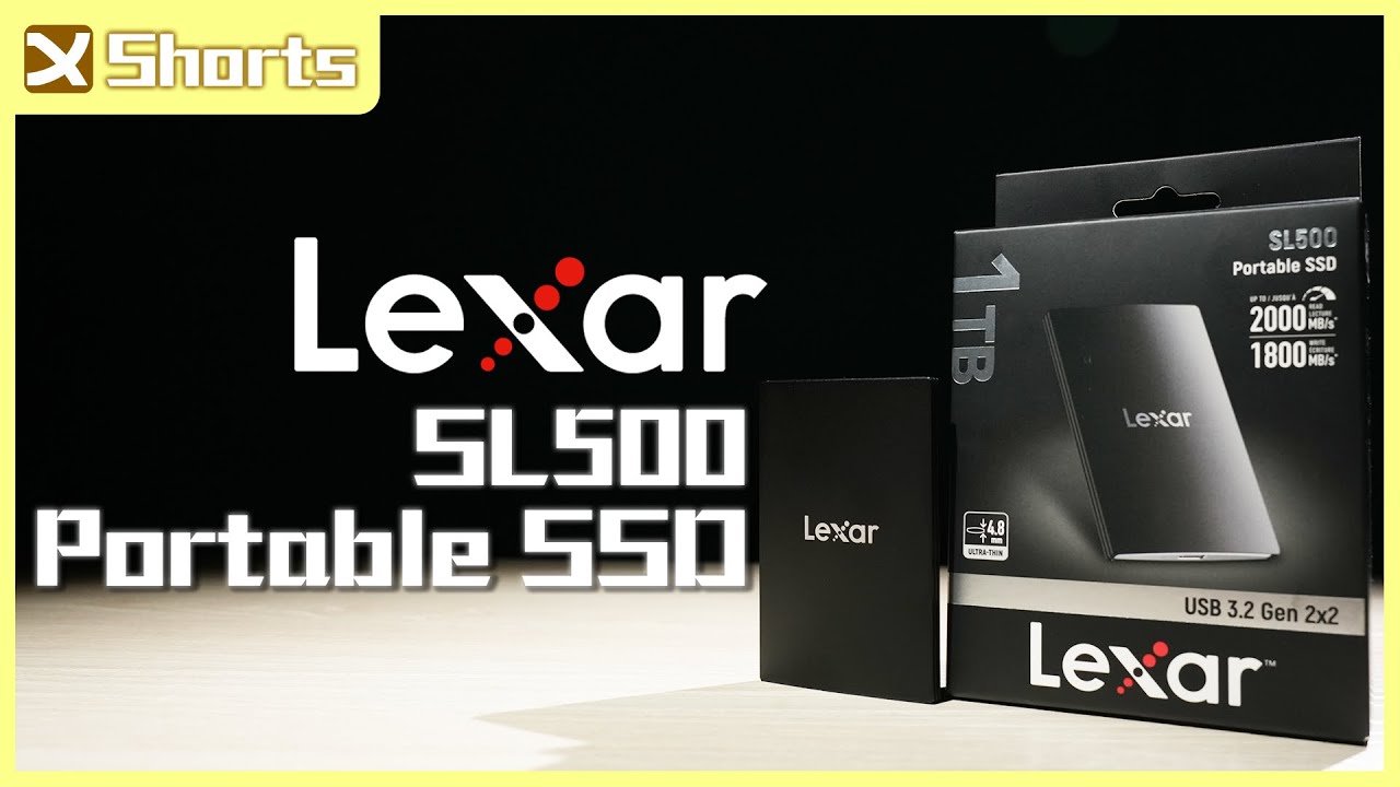 Lexar SL500 Portable SSD L L shorts YouTube Lexar SL500 Portable SSD L L shorts YouTube