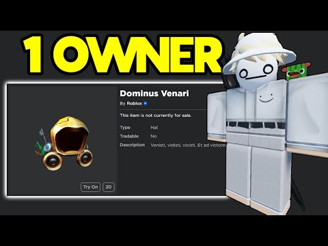 The RAREST Roblox Dominus (1 Owner!) - YouTube
