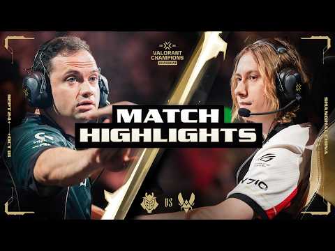 G2 vs. VIT | MATCH HIGHLIGHTS | VALORANT Champions Shanghai - Playoffs Stage