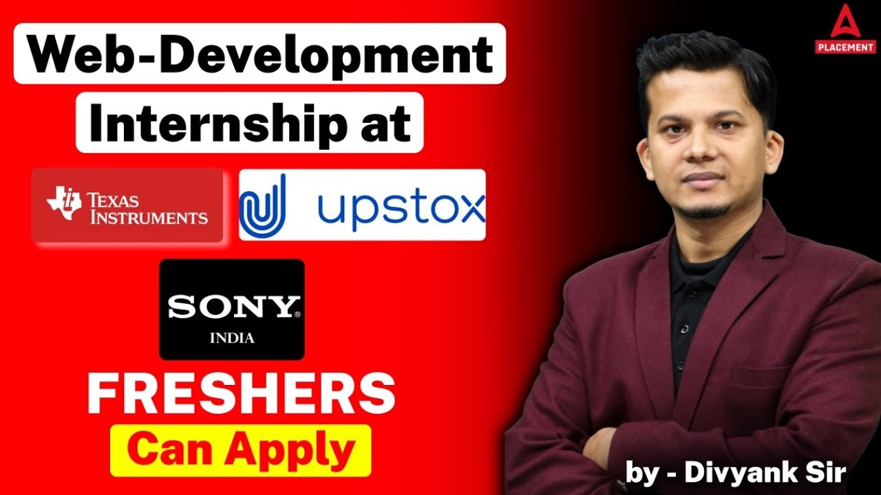 Top 3 Internships For Students 2025 Sony Research Texas Instruments Top 3 internships for students 2025 sony research texas instruments