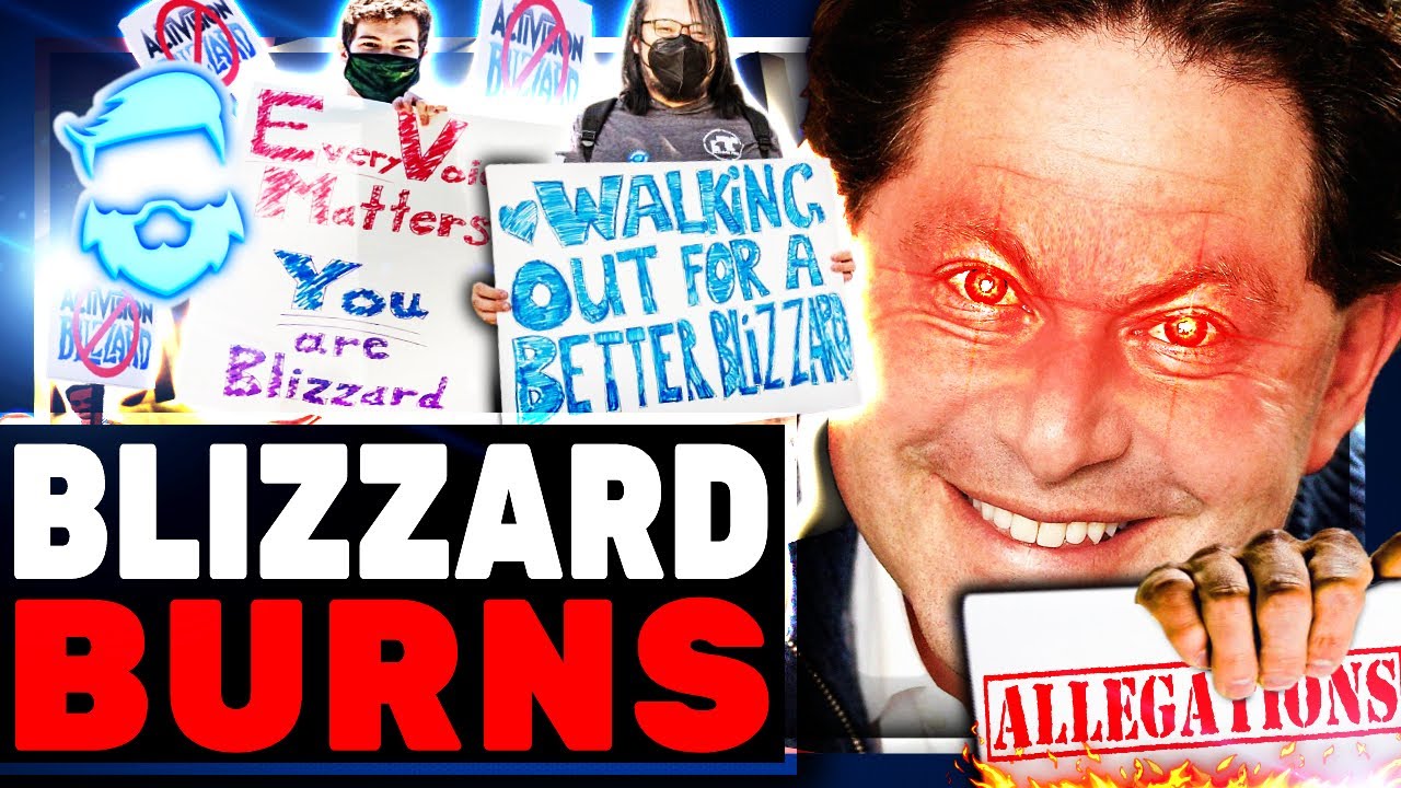 Blizzard Bombshell! Employees Walkout AGAIN Demand Activision CEO Bobby Kotick Gone! Stocks Tank Bad