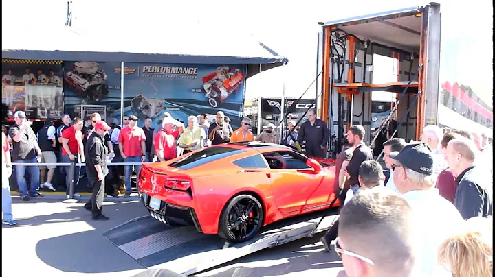 2014 C7 Corvette Stingray at Barrett-Jackson 2013