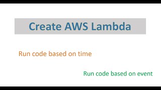 AWS Lambda for scheduled event (In Nepali)