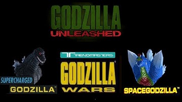 Godzilla Unleashed Overhaul Trendmasters Supercharged Godzilla vs SpaceGodzilla