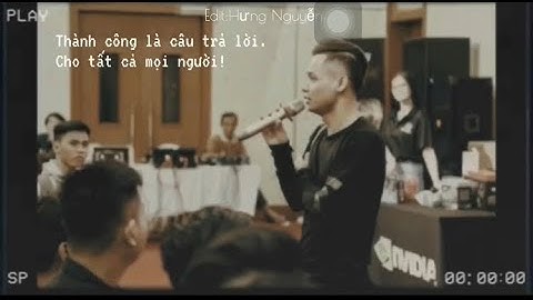Độ Mixi- Cố Gắng Lên Thành Công Là Câu Trả Lời Cho Tất Cả Mọi Người!-Lyrics Radio