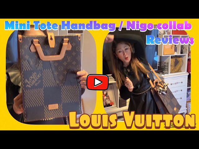 Louis Vuitton x NIGO Giant Damier Ebene Monogram Canvas Mini Tote