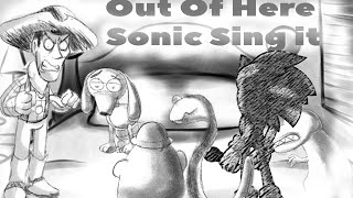 Out Of Here Sonic Sing it (FNF Vs The Unmasked Toys) +Flp oficial/midi