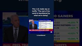 Fmr. U.S. trade rep on tariffs: 'The rest of the world is bewildered by what we're doing'