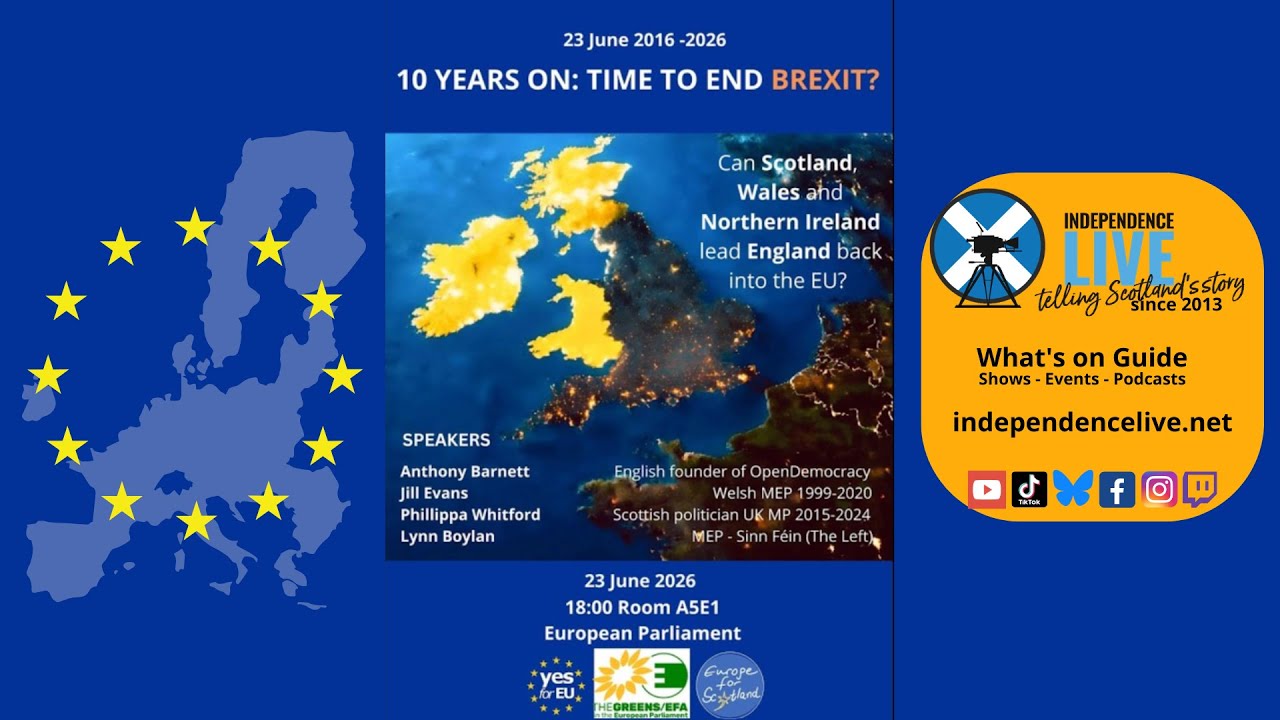 Europe for Scotland & Yes for EU event from the European Parliament.