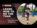 Learn How To Do The Toad Jump Rope Trick Tutorial