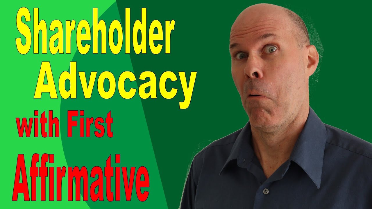 Make change through your investments - First Affirmative - YouTube